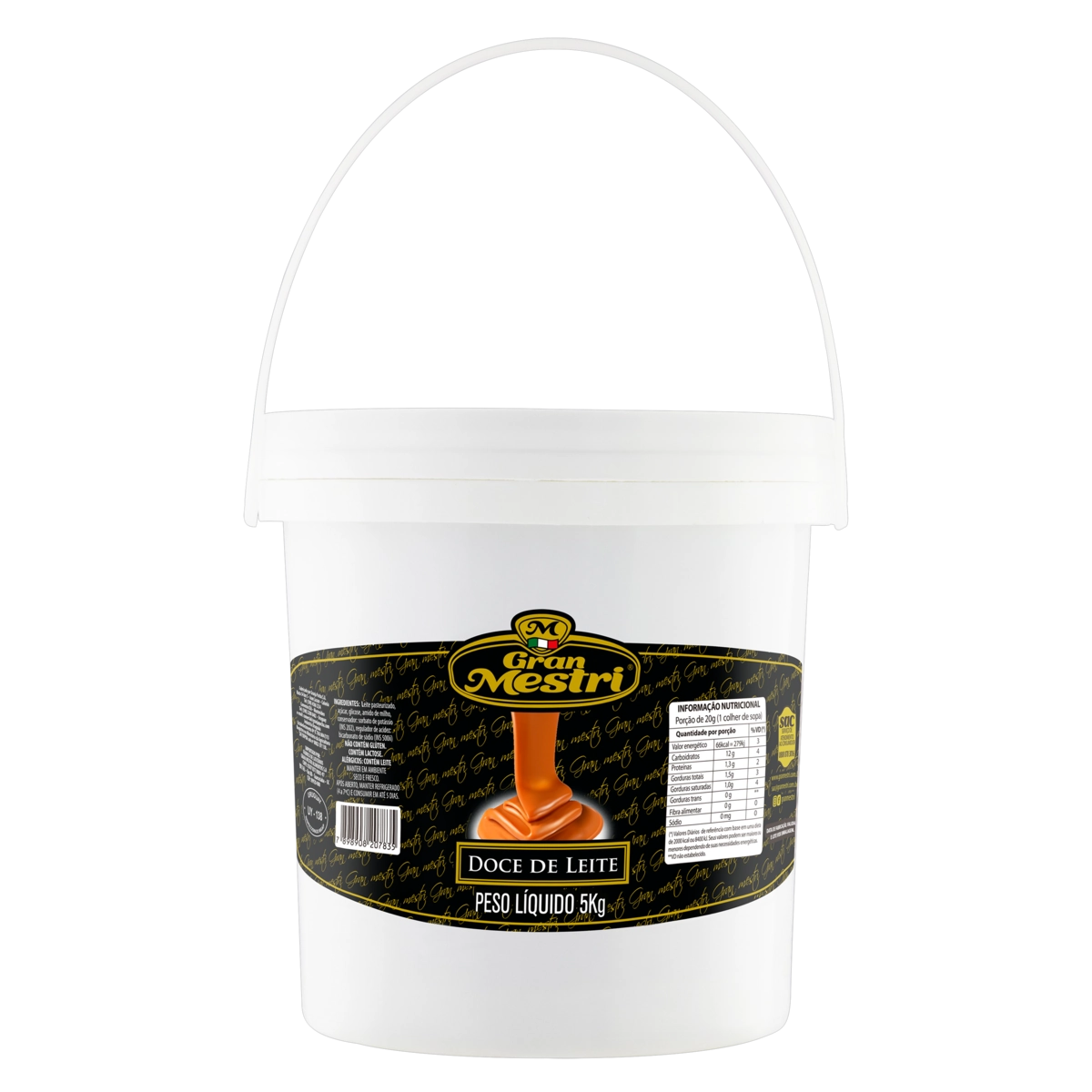 Doce De Leite Gran Mestri Balde 5kg