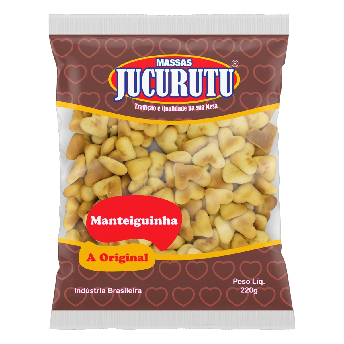 Bolacha Manteiguinha Massas Jucurutu Pacote 220g