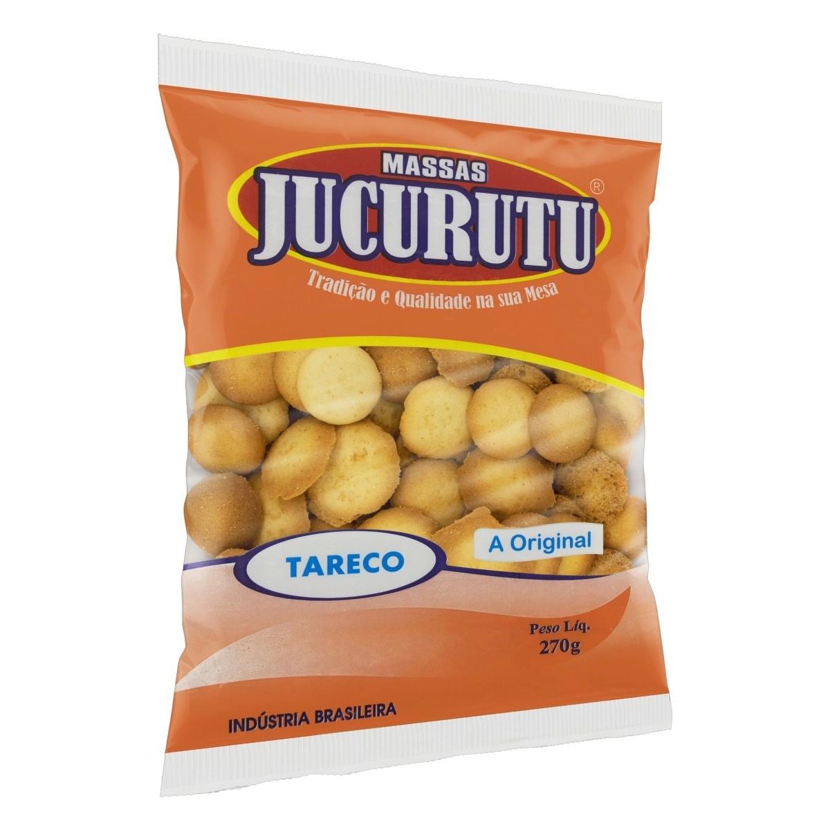 Biscoito Tareco Massas Jucurutu Pacote 270g