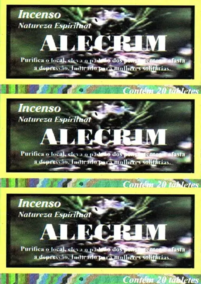 Defumador Alecrim 20tablete Mae Divina