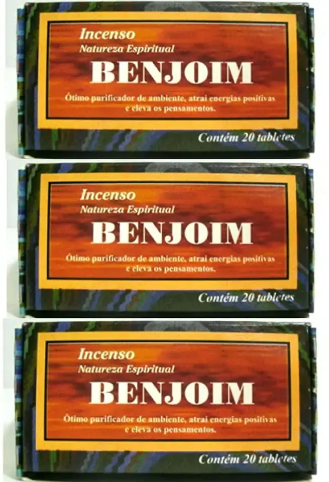 Defumador Benjoim 20tablete Mae Divina