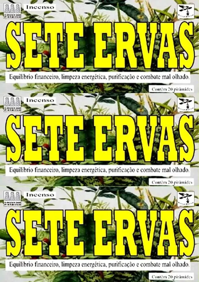 Defumador Lotus Sete Ervas