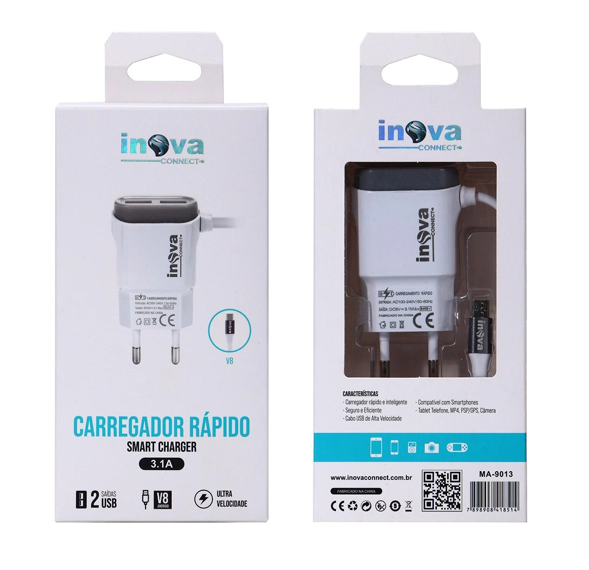 Cabo Carreg P Celular Inov