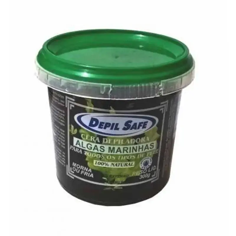 Cera Depilatoria Depil Safe Algas 300g