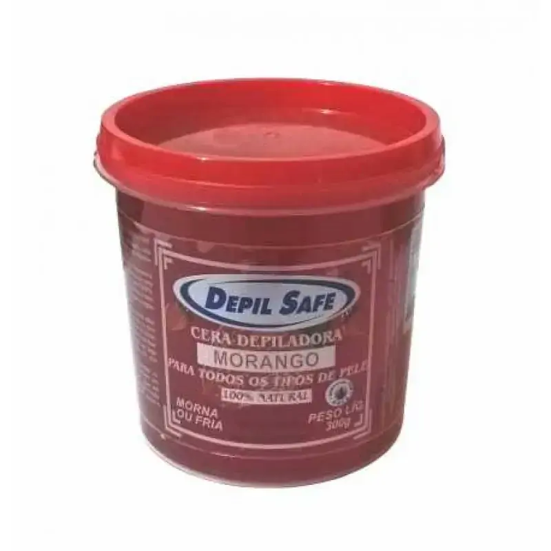 Cera Depilsafe 300g Morango D Tributos 0.00