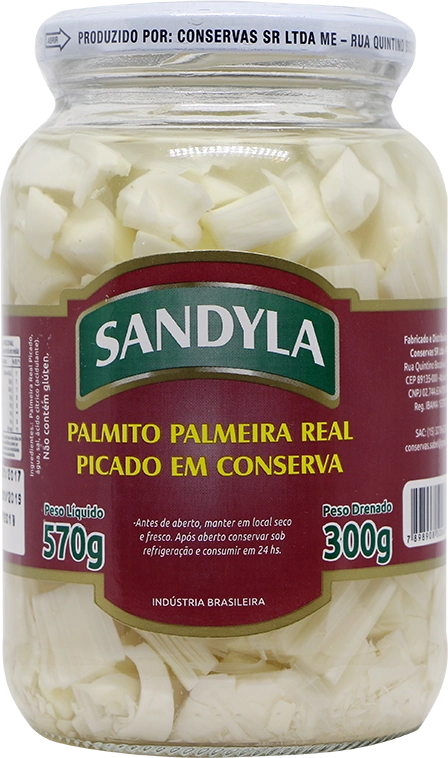 Palmito Palm Real Sandyla 300g Picado
