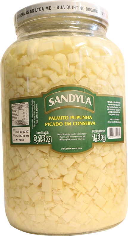 Palmito Sandyla 1, Picado