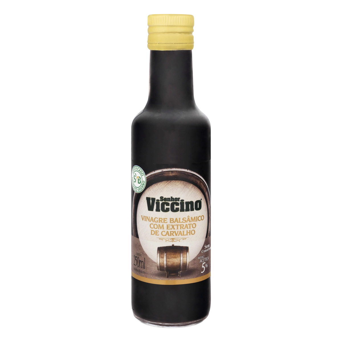 Vinagre Balsâmico Senhor Viccino Vidro 250ml