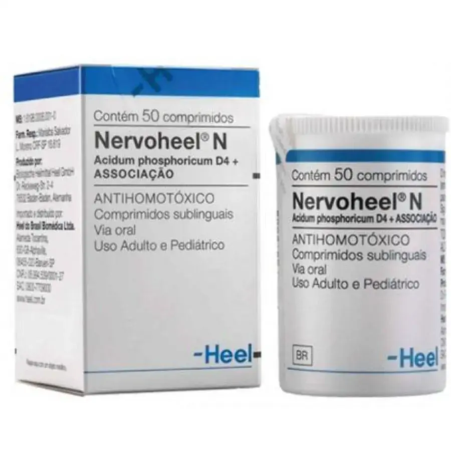 Nervoheel N Heel Caixa 50 Comprimidos Sublinguais