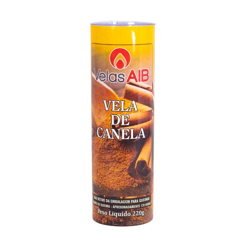 Vela Vermelha Canela