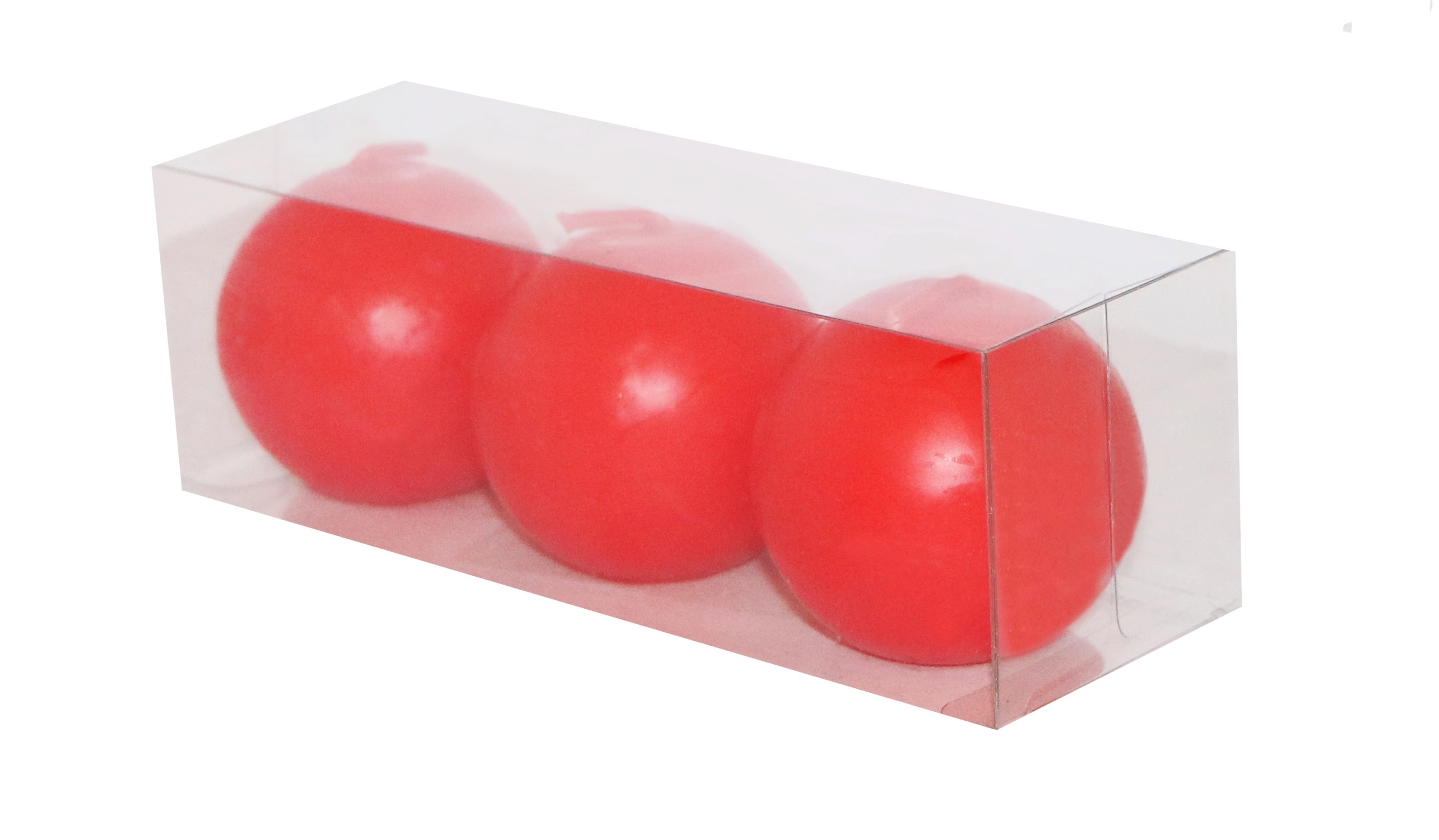 Vela Aib Bola C/3 Vermelha