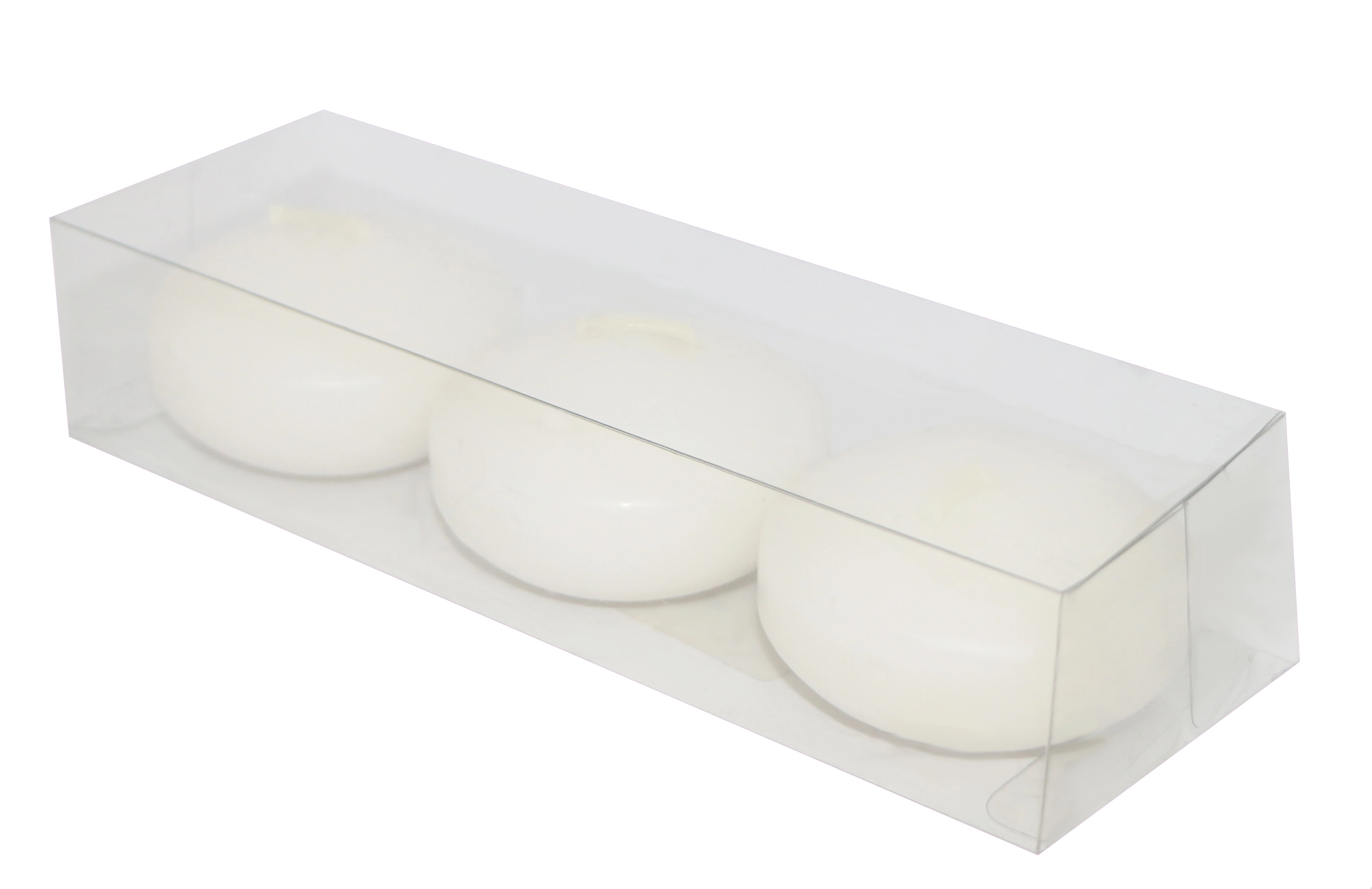 Vela Flutuante C/3 Branco
