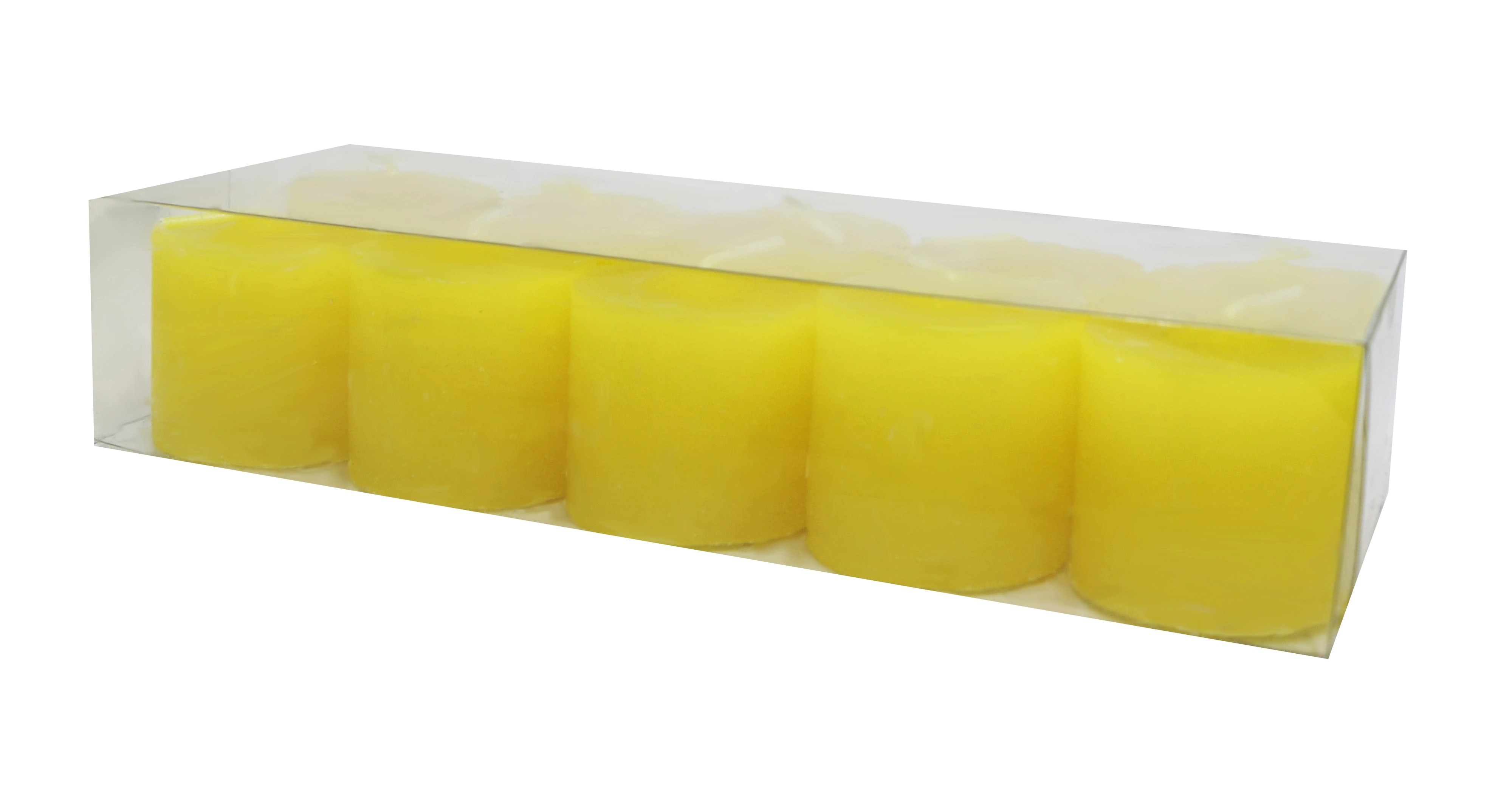 Vela 3,5 X 3,5 C/ 10 Und Amarelo