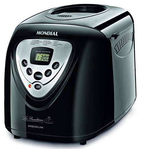 Panificadora Automática Mondial Premium Pf 51 Com 12 Programas De Preparo Preto
