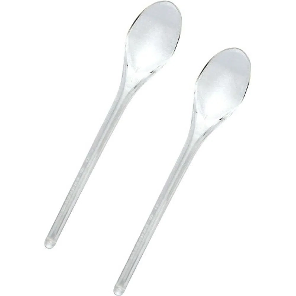 Colher plastica p/ cafe c/200 un Mexa Bem