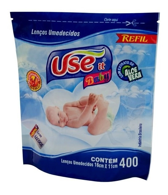 Lenco Umidecido Use Itbaby Refil C/400