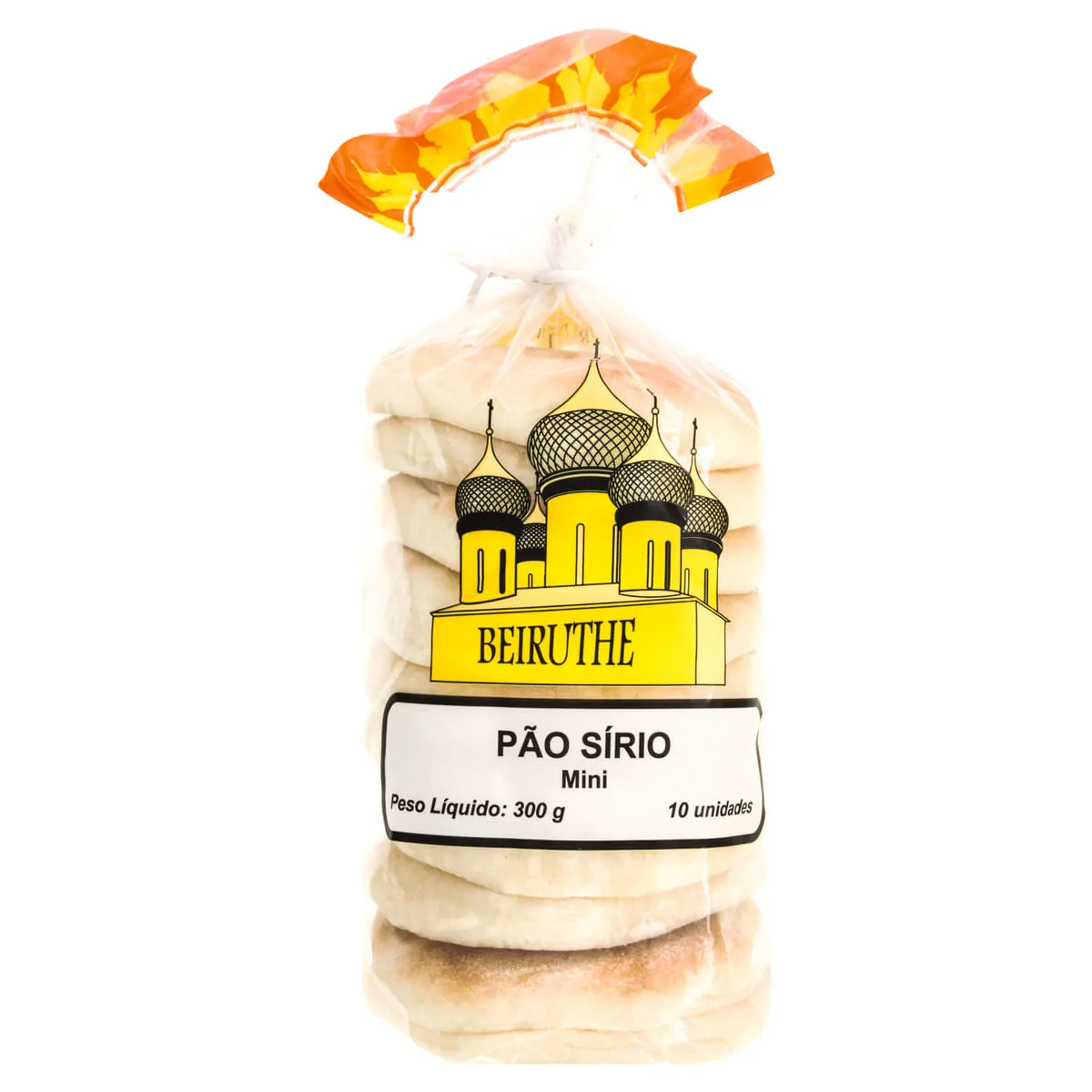 Pão Sirio Mini Beiruthe 300 g