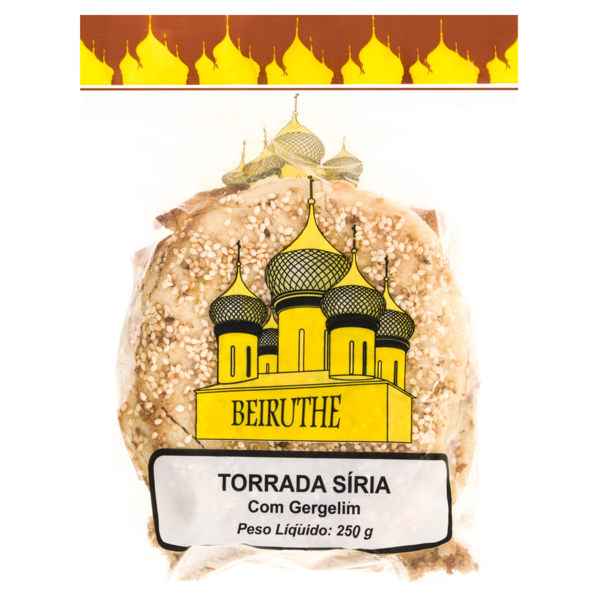 Torrada Síria Gergelim BEIRUTHE Pacote 250g