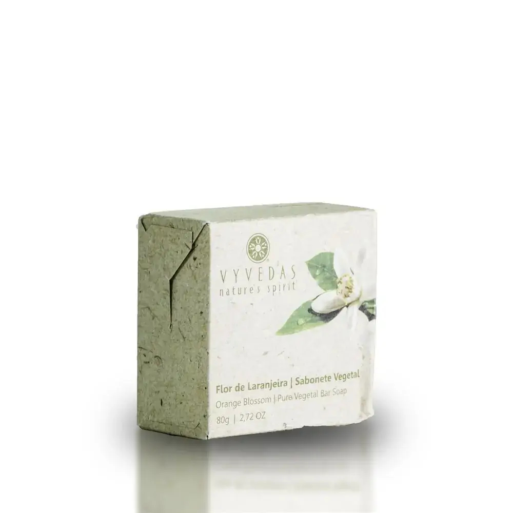 Sabonete Em Barra Flor Laranjeira 80g Vyvedas