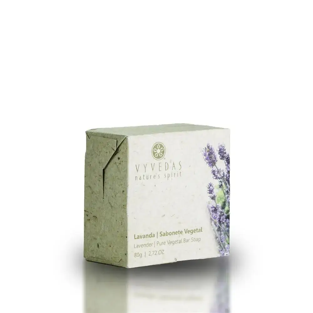 Sabonete Barra Lavanda 80g Vyvedas