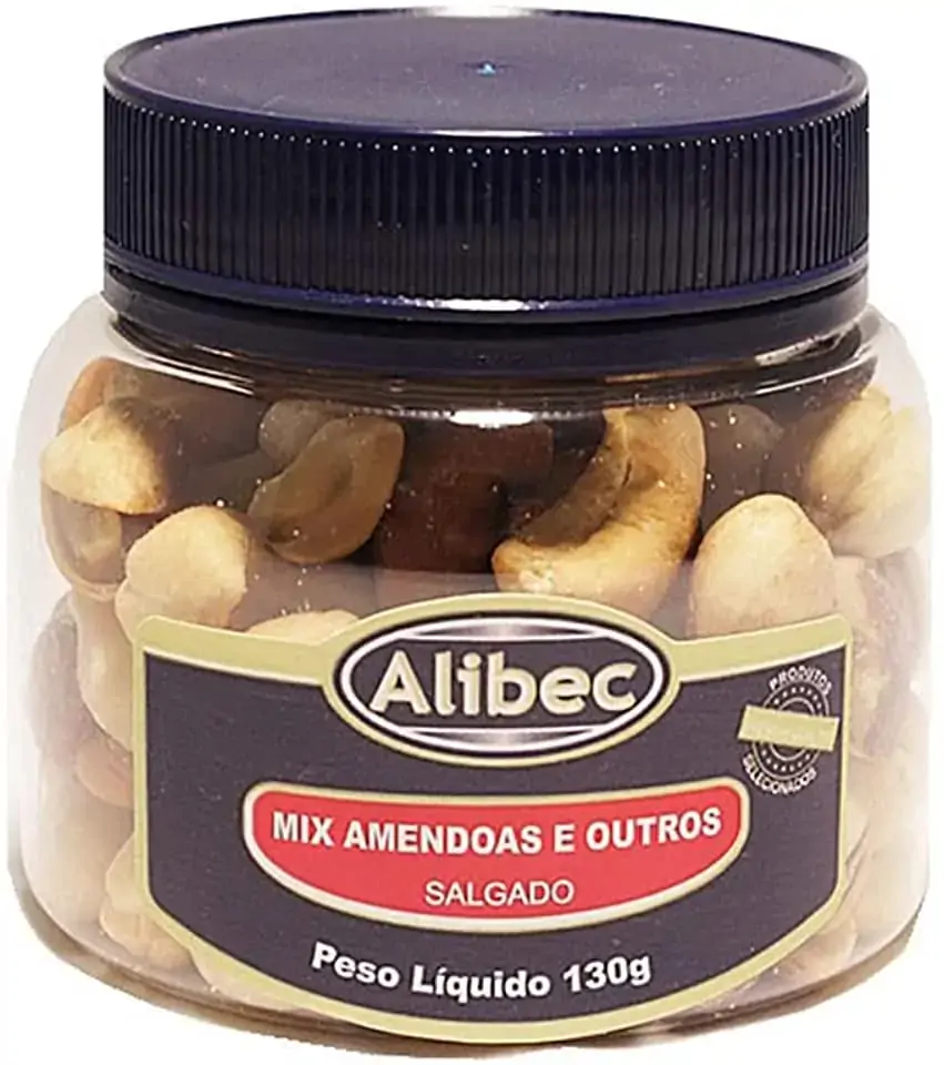 Mix De Amendoas Salgada 130g Alibec