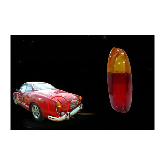 Lanterna Traseira VOLKSWAGEN KARMANN GHIA Vermelha Âmbar - ACRILUX 088799