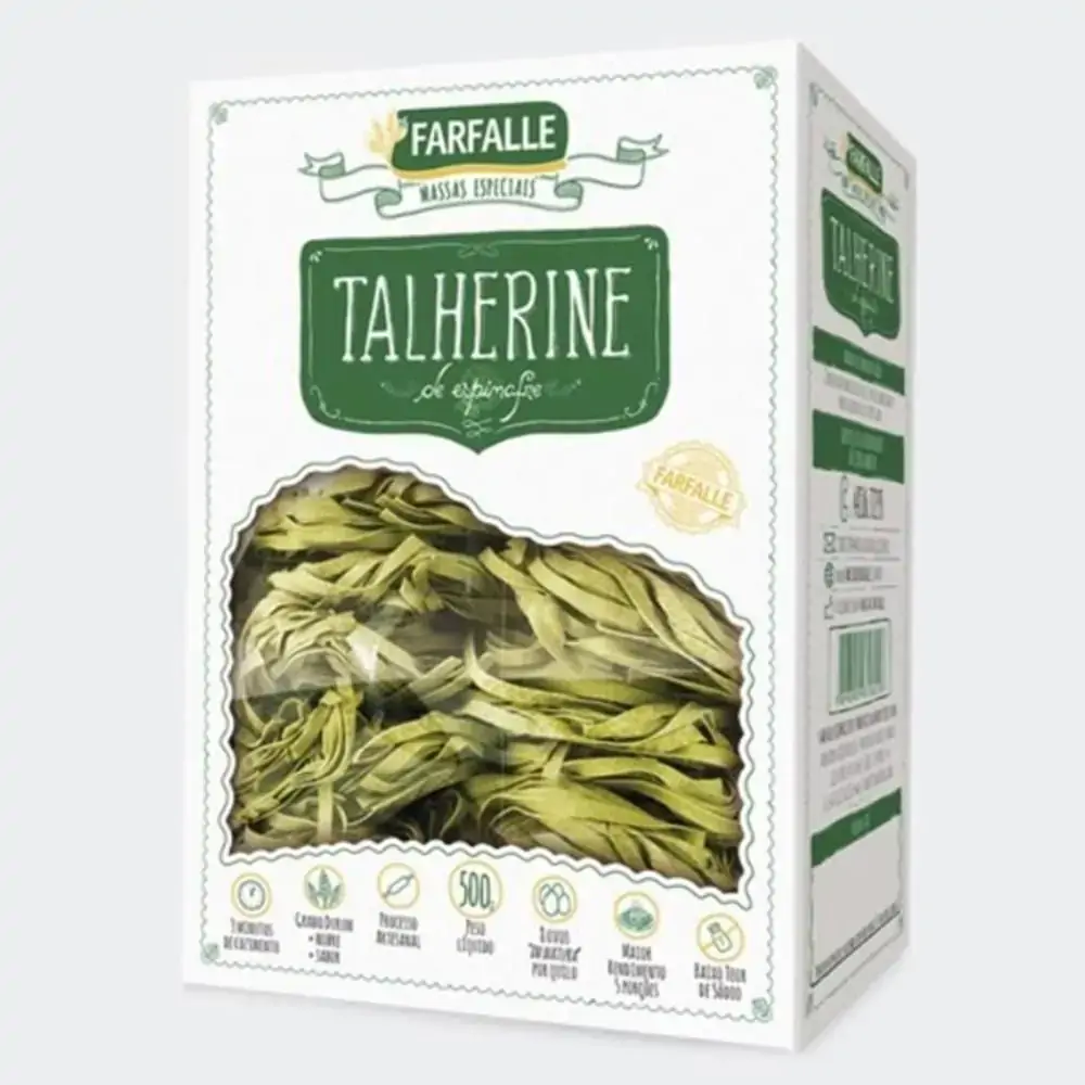 Mac. Farfalle Talherine 500g Espinafre Un