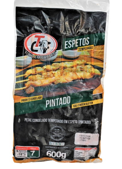 Espetinho Tudo Em Carnes 600g Pintado
