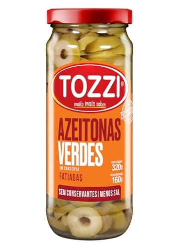 Azeitona Verdes Fatiadas Tozzi 160g