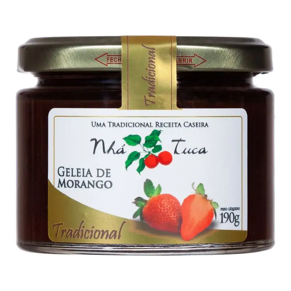 Geleia Nha Tuca Morango Vd 190g