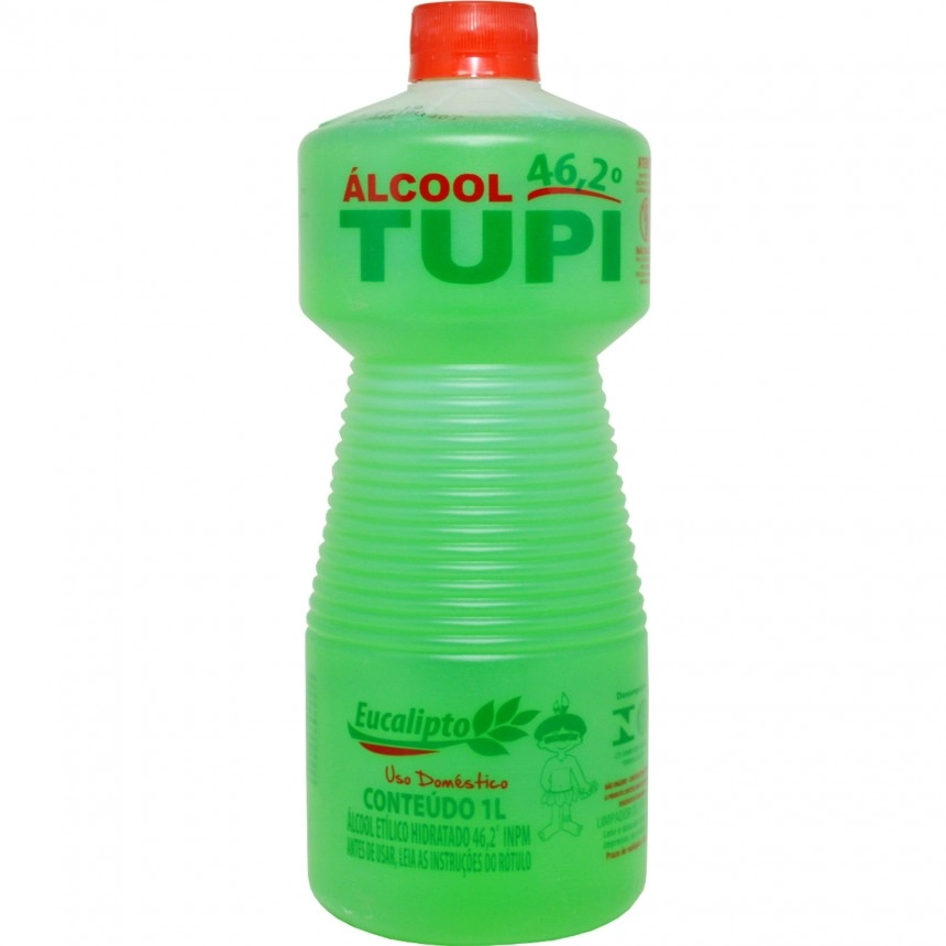 Alcool Tupi 46,2 Eucalipto