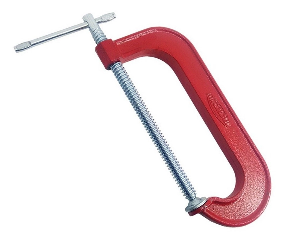 Grampo Tipo C N03 075mm Ferro Fundido Metalsul Gc032