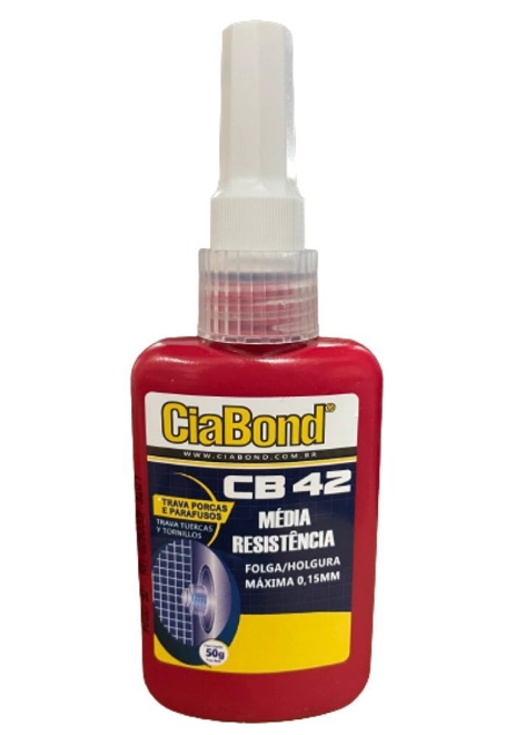 Cola Trava Rosca Baixo Torque Azul Cb 42 Ciabond 50g