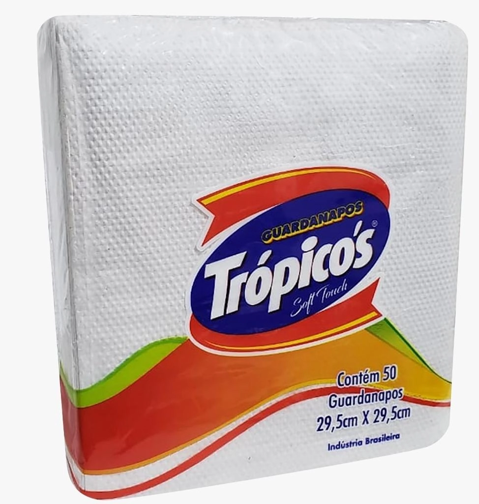 Guardanapos De Papel Tropicos 30x30x50x50