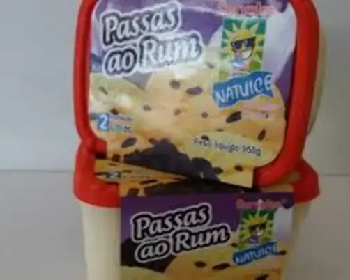 Sorvete Natuice 2l Passas Ao Rum