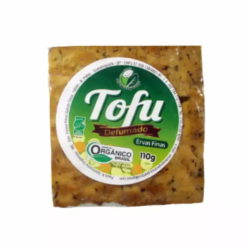 Tofu de Soja Orgânica Defumado com Ervas Finas Sítio Boa Esperança 110g