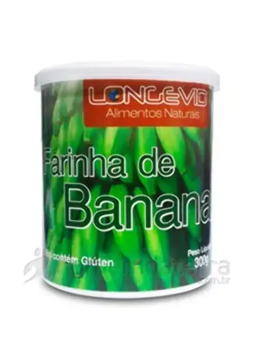 Farinha De Banana Longevid 300g