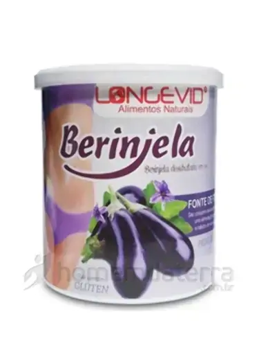 Berinjela Desidratada Em Pó Longevid 100g