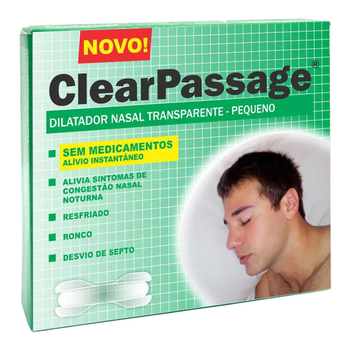 Dilatador Nasal Clearpassage Pequeno 9 Unidades