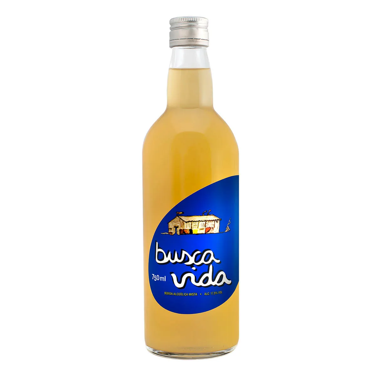 Cachaça Busca Vida Mel e Limão Premium 750 ml