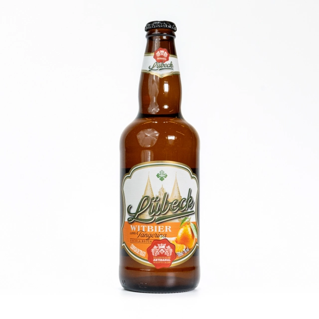 Cerveja Lubeck Witbier Tangerina Garrafa 500ml