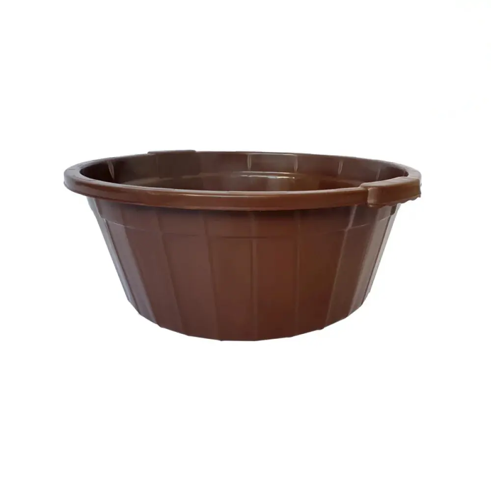 Bacia Plastica Canelada 43cm