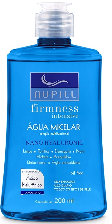 Sabonete Líquido Facial Nupill Firmness Intensive Nano Hyaluronic Frasco 200ml