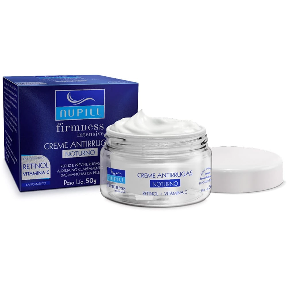 Nupill Firmness Intensive Creme Facial Antirrugas Noturno 50g