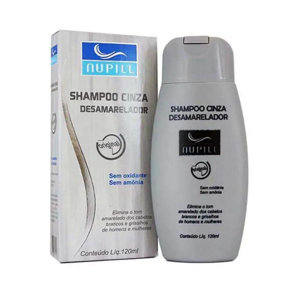 Nupill Desamarelador Cinza De Cabelos