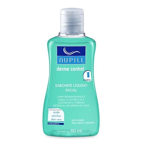 Sabonete Facial Nupill Derme Control Miniatura 60ml 2/2