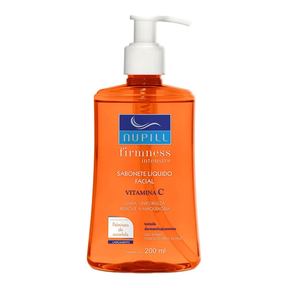 Sabonete Liquido Facial 200ml Vitamina C Nupill