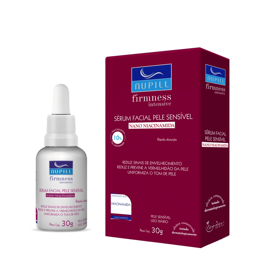 Serum Facial Nupill Nano Niacinamida Pele Sensivel 30g