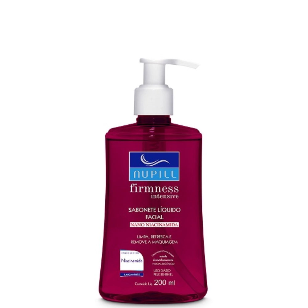 Sabonete Liquido Facial Nupill Nano Niacinamida 200ml
