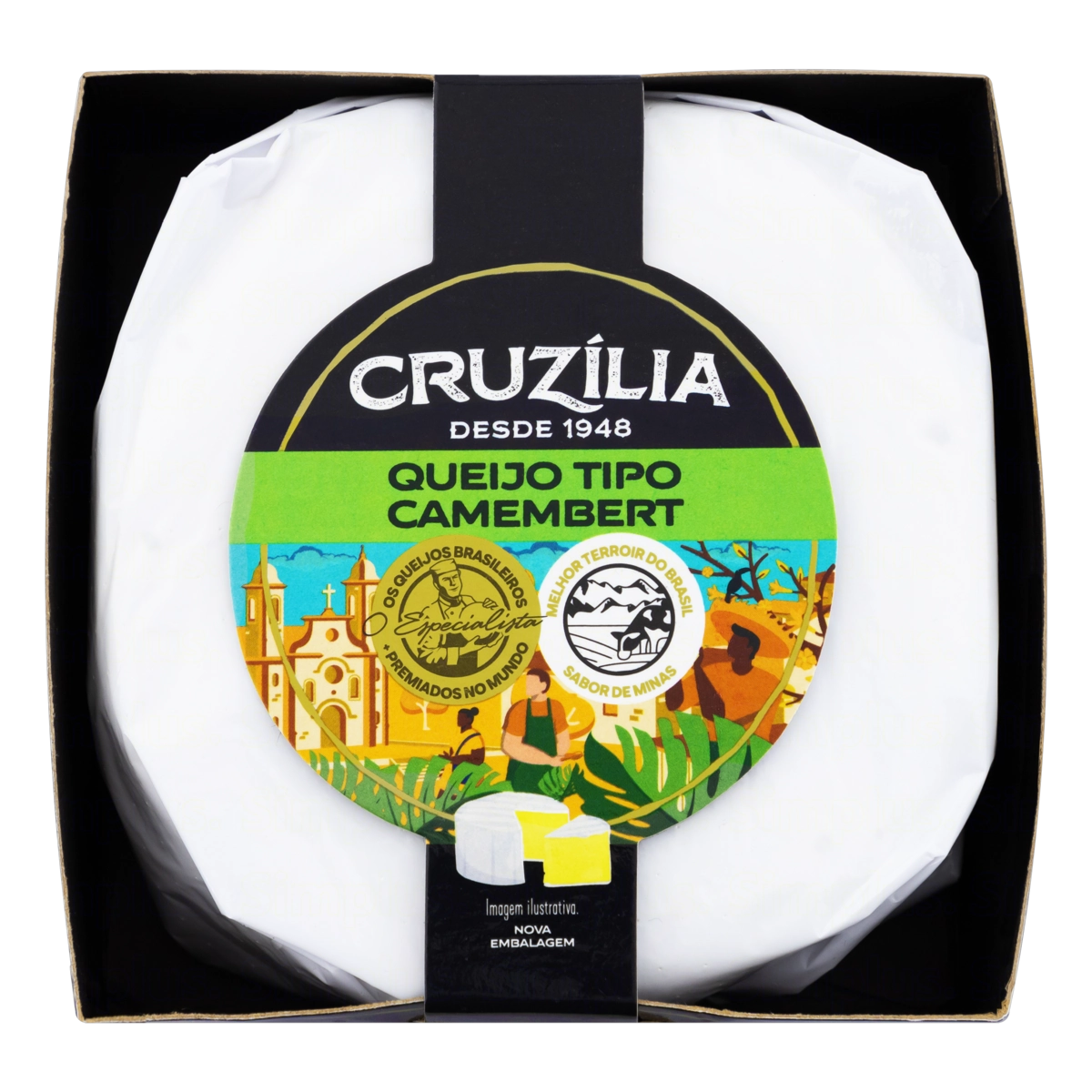 Queijo Camembert Cruzília